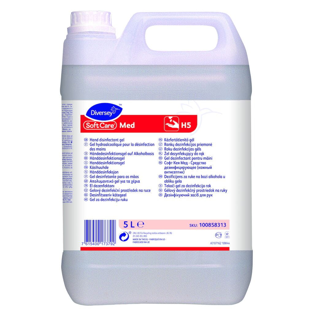 DIVERSEY Soft Care Med żel do dezynfekcji rąk 5L