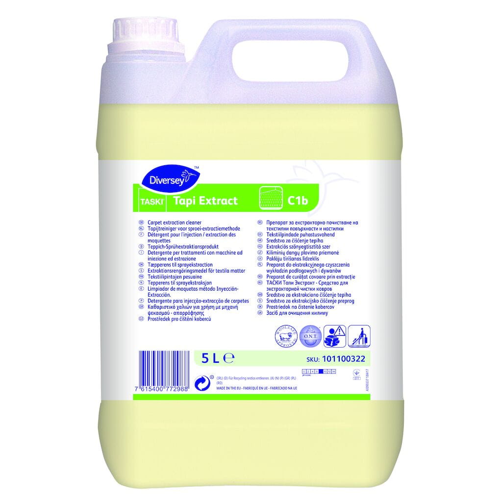 TASKI Tapi Extract 5L preparat do ekstrakcyjnego czyszczenia wykładzin podłogowych i dywanów