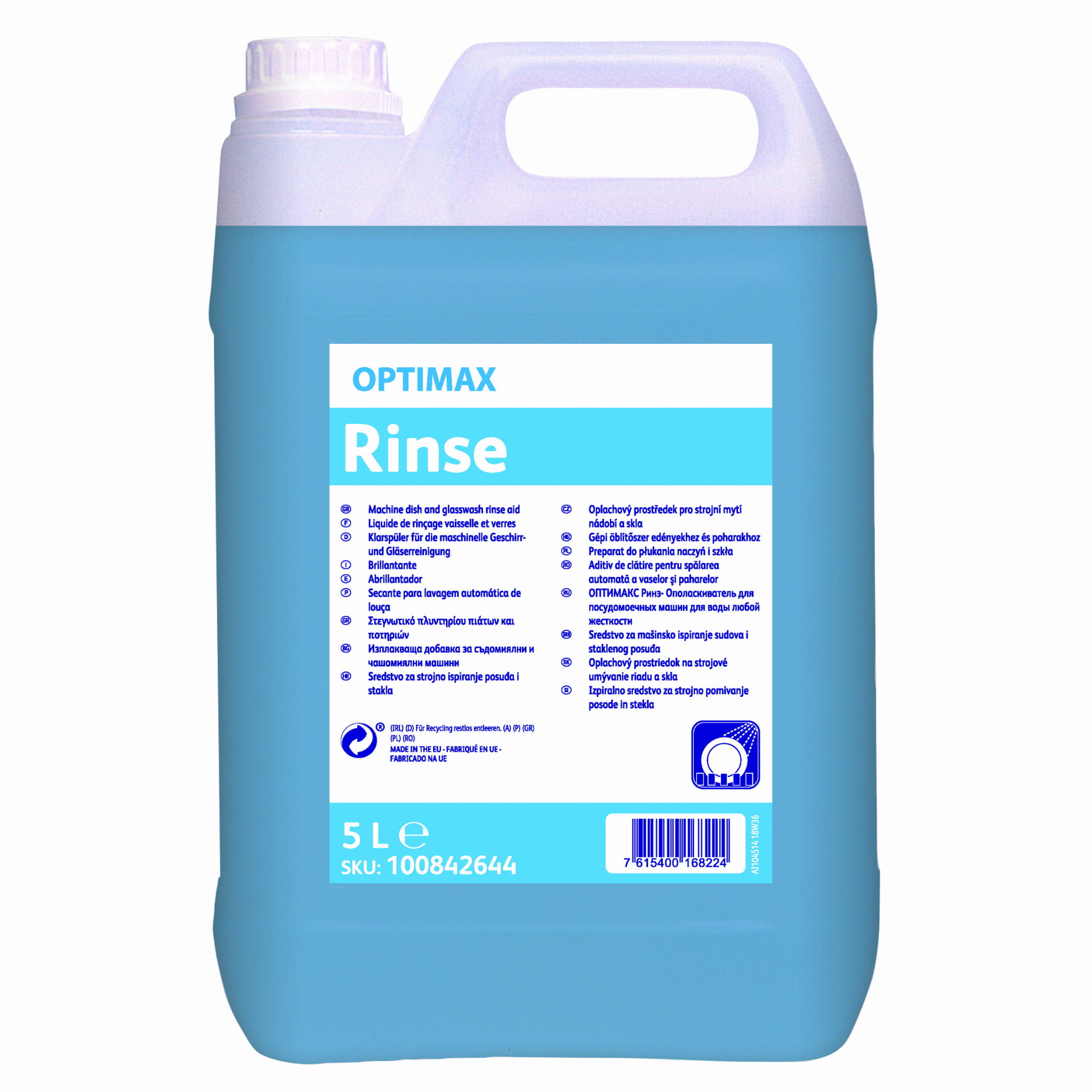 Optimax Rinse 5L preparat do płukania naczyń