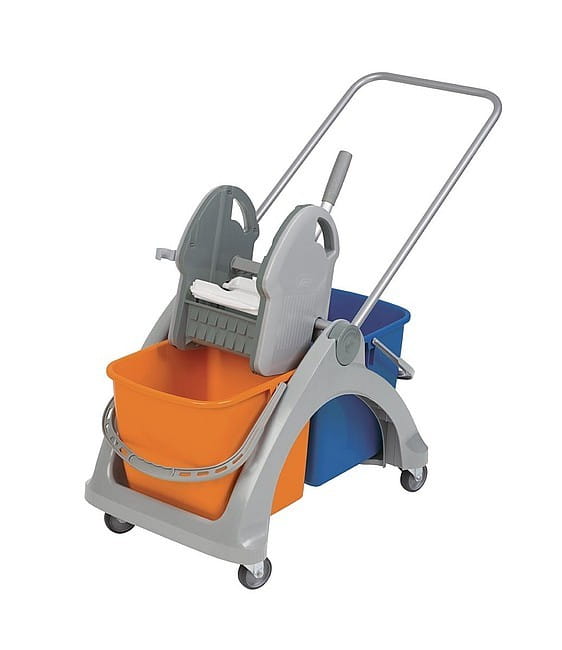 SPLAST wózek z tworzywa dwukomorowy 2x25L
