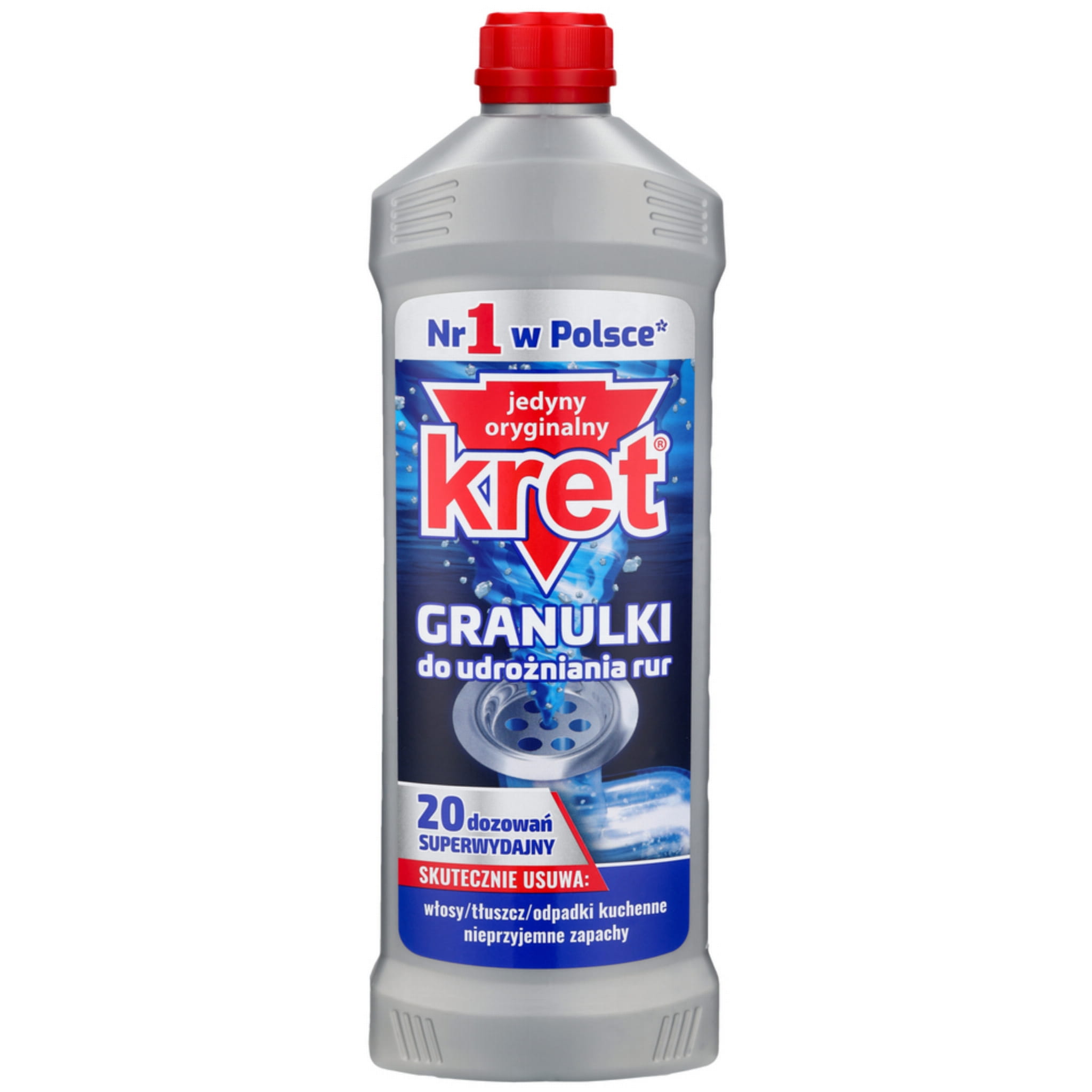 KRET granulki do udrażniania rur 800g