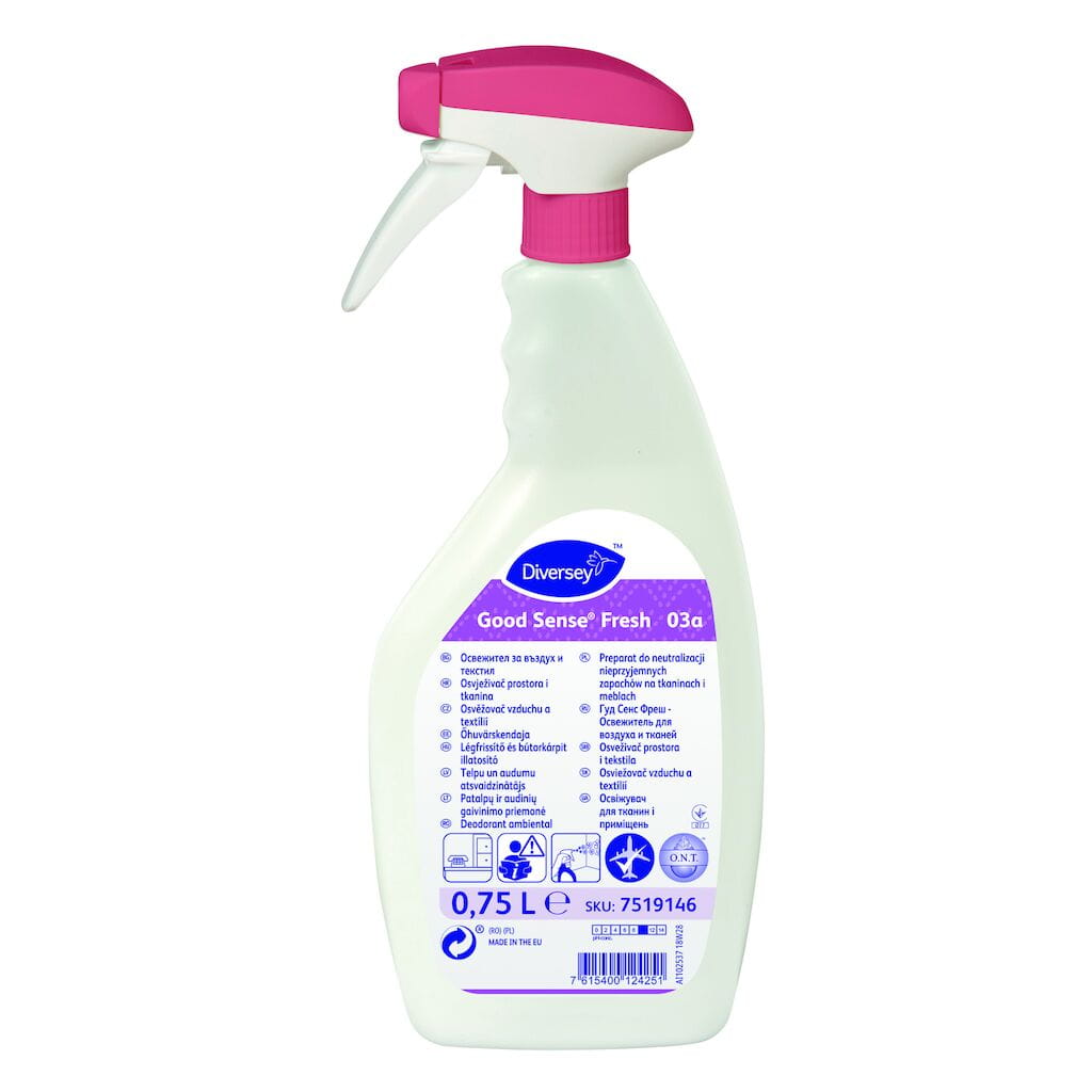 DIVERSEY Good Sense Fresh 750ml neutralizator nieprzyjemnych zapachów z mebli tapicerowanych, tkanin