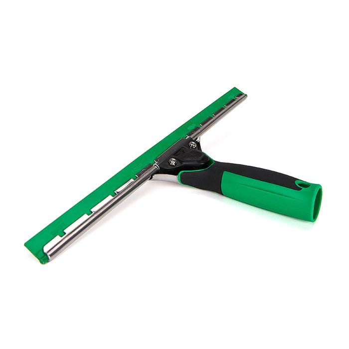 UNGER ErgoTec ergonomiczny uchwyt + listwa 45cm z zieloną gumą