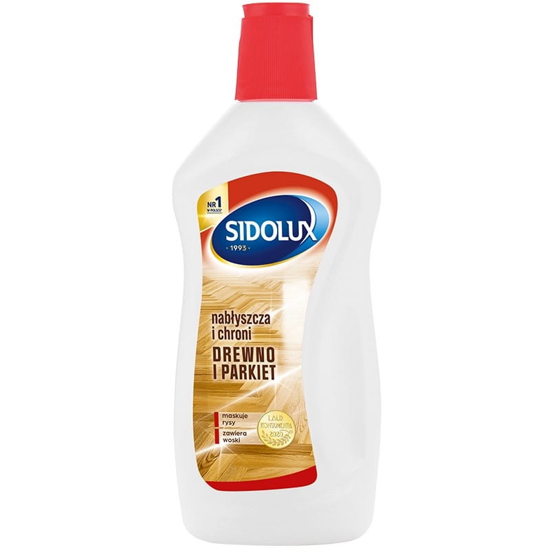 SIDOLUX pasta ochrona i połysk drewno, parkiet 500 ml