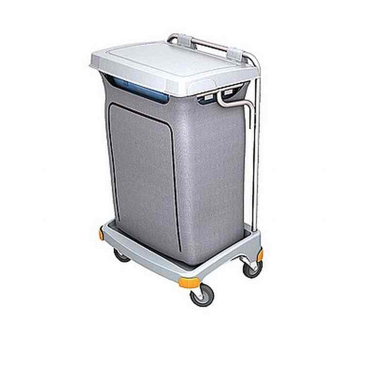 SPLAST wózek na odpady z pokrywą i workiem osłonowym 1x120L