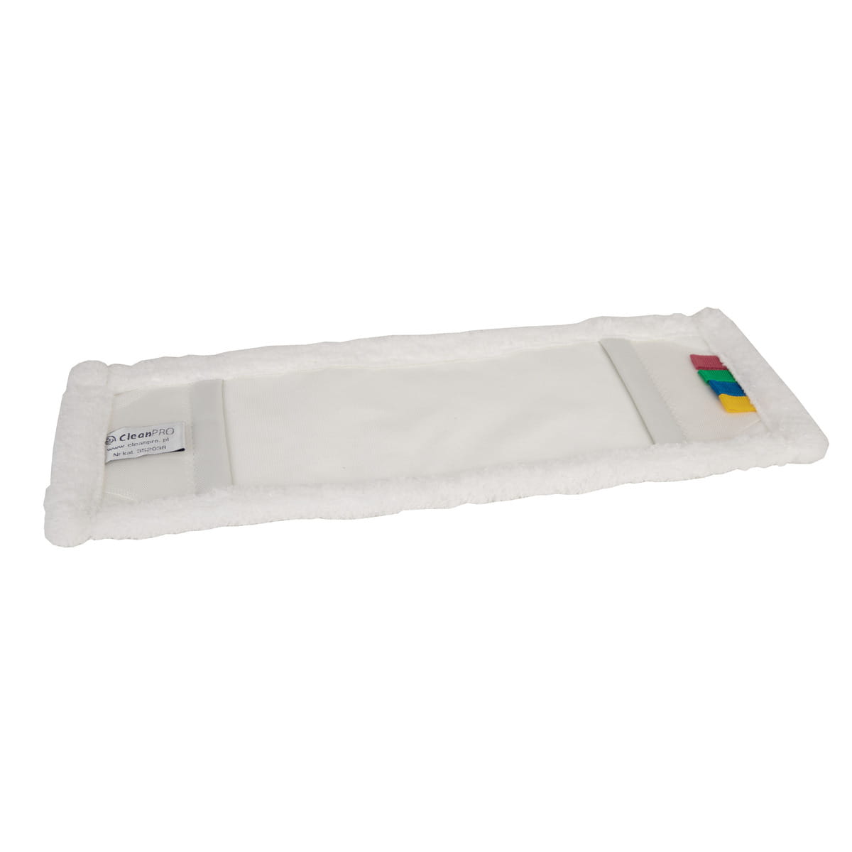 CleanPRO kieszeniowy mop płaski z mikrofazy 40cm