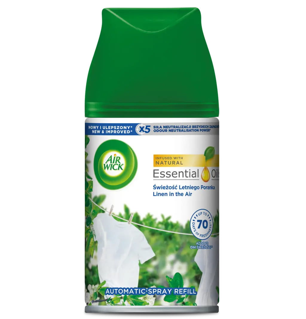 AIR WICK FRESHMATIC wkład 250ml ŚWIEŻOŚĆ LETNIEGO PORANKA