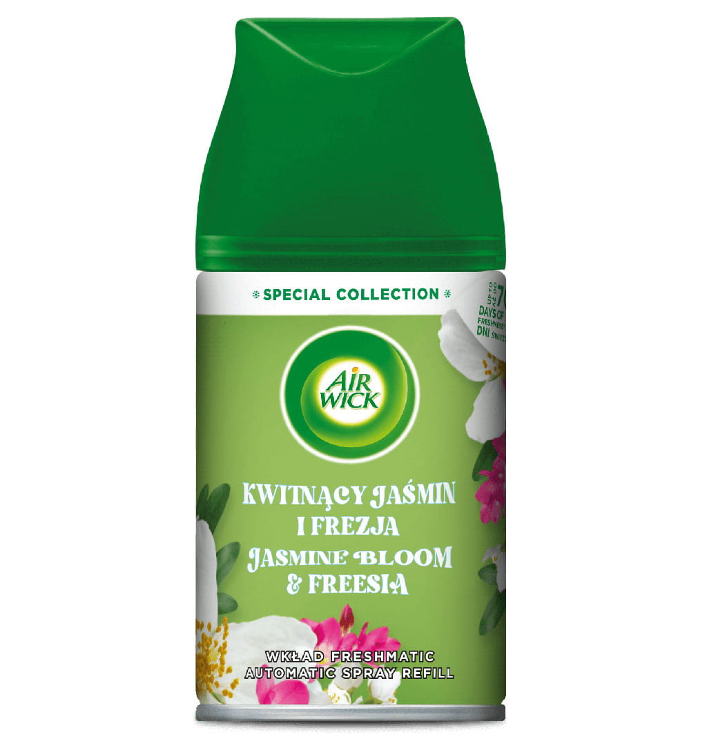 AIR WICK FRESHMATIC wkład 250ml KWITNĄCY JAŚMIN i FREZJA