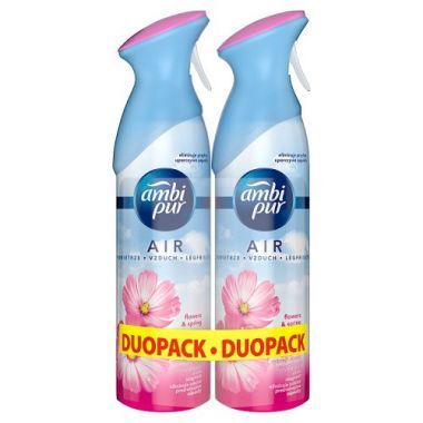 AMBI PUR Flower & Spring 2x185ml odświeżacz powietrza w sprayu