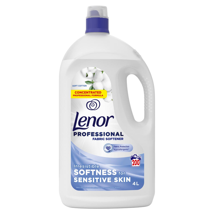 LENOR Professional Soft Cotton 4L/200prań płyn do płukania
