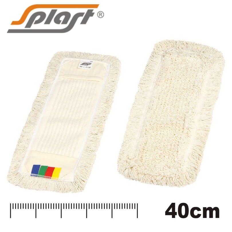 SPLAST kieszeniowy mop płaski bawełna 40 cm