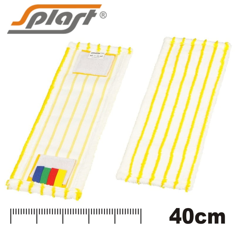 SPLAST klips mop płaski z mikrofazy "grunt" 40 cm