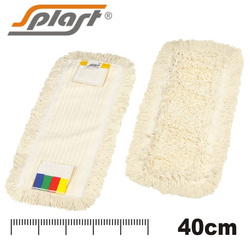 SPLAST klips mop płaski bawełna 40 cm