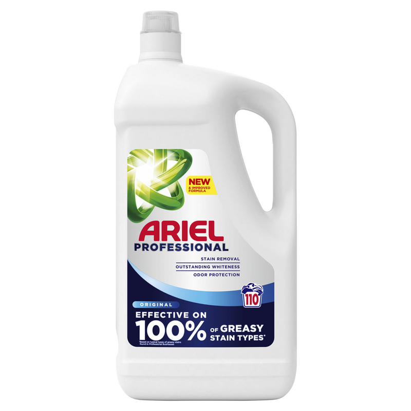 Ariel Professional płyn do prania tkanin białych 4.95L / 110 prań