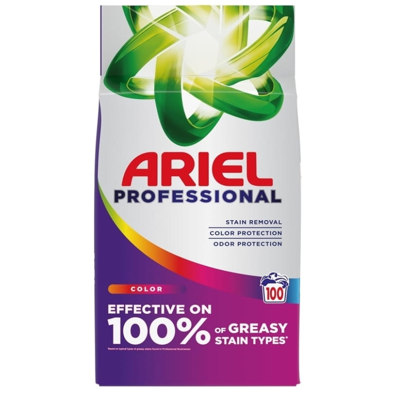 Ariel Professional proszek do prania tkanin kolorowych 5,5kg 100 prań