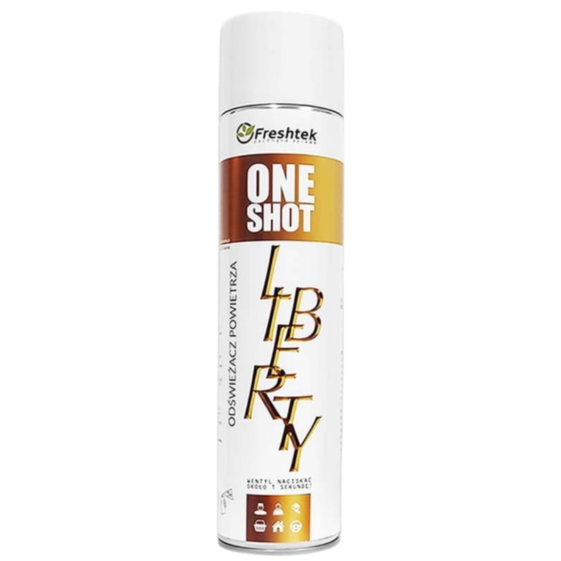 ONE SHOT LIBERTY neutralizator, odświeżacz powietrza 600ml