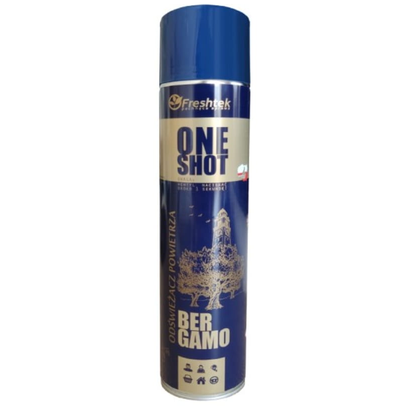 ONE SHOT BERGAMO neutralizator, odświeżacz powietrza 600ml