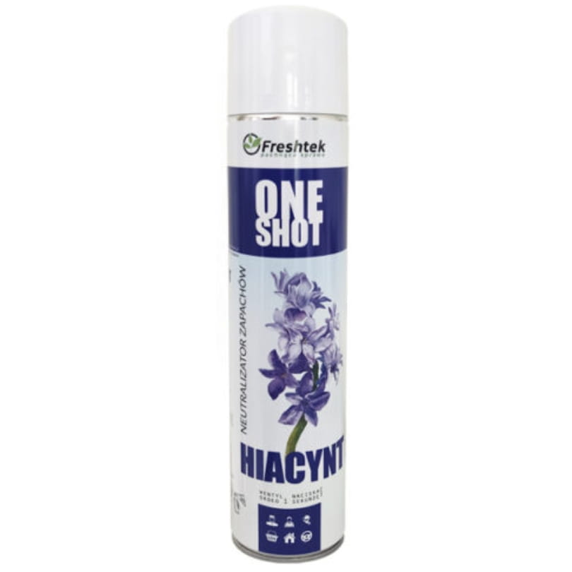ONE SHOT HIACYNT neutralizator, odświeżacz powietrza 600ml