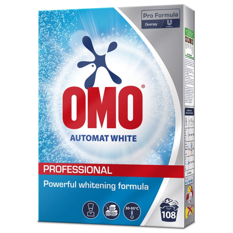 Omo Professional Automat White 5,4 kg / 108 prań proszek do prania tkanin białych