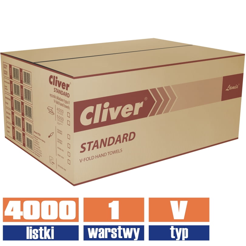 2141 LAMIX ręcznik zz standard 1w 40g/m2 zielony 4000 listków