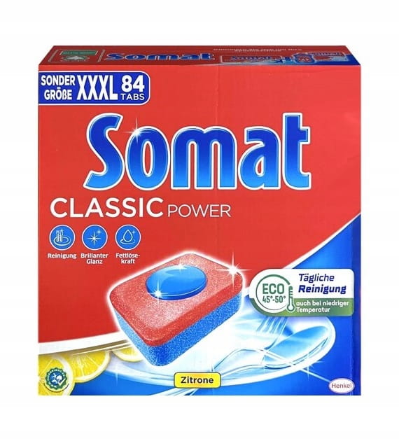 XXXL SOMAT CLASSIC Power tabletki do zmywarek 84 sztuk
