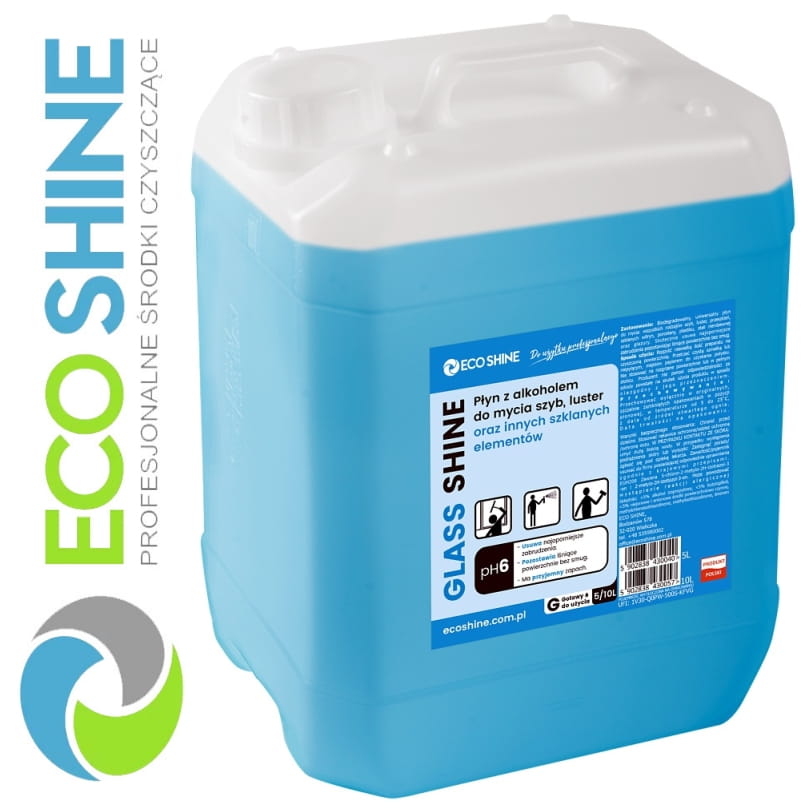 ECOSHINE GLASS SHINE 10L płyn do mycia szyb i luster