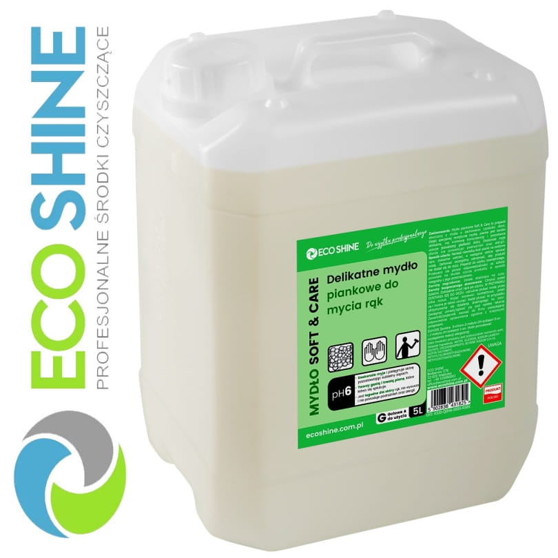 ECOSHINE SOFT & CARE 5L mydło piankowe