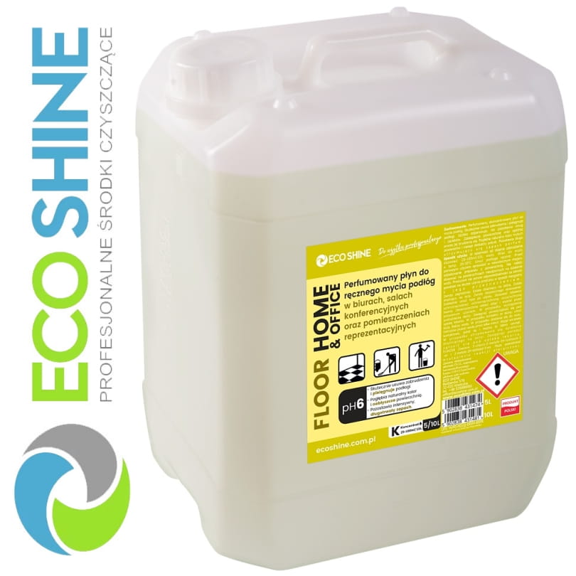 ECOSHINE FLOOR HOME&OFFICE 5L perfumowany płyn do ręcznego mycia podłóg