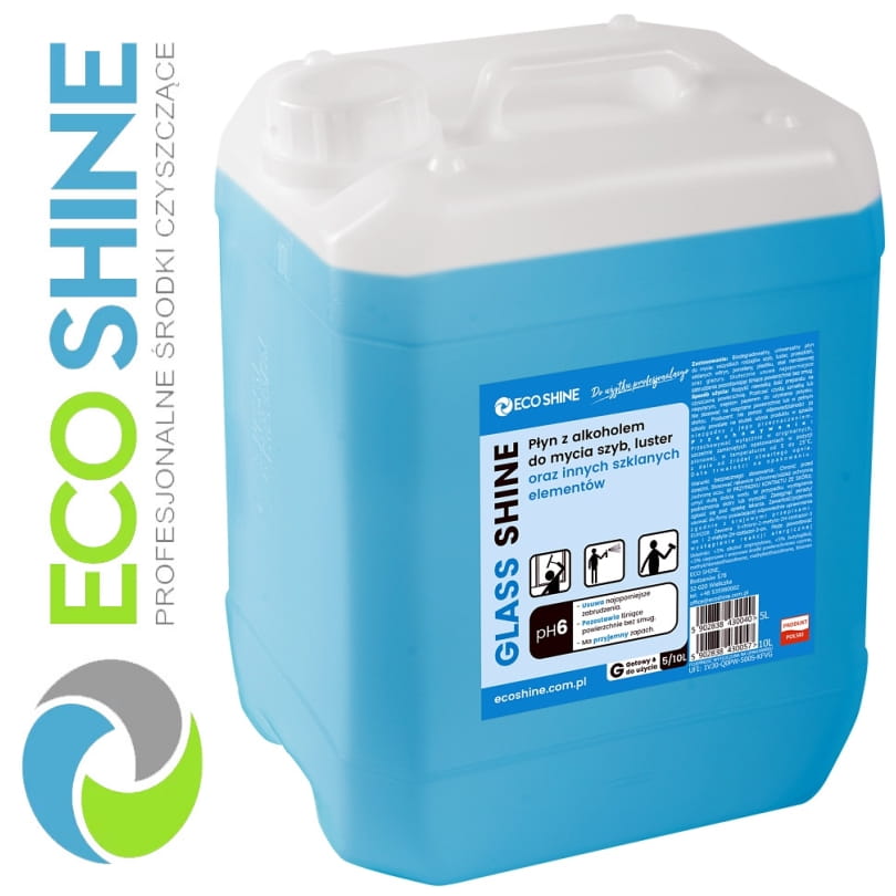 ECOSHINE GLASS SHINE 5L płyn do mycia szyb i luster