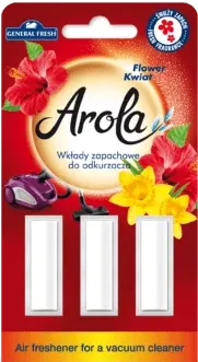 GENERAL FRESH WKŁADY ZAPACHOWE DO ODKURZACZA KWIATOWY