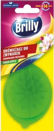 GENERAL FRESH BRILLY odświeżacz do zmywarki - zielone jabłuszko