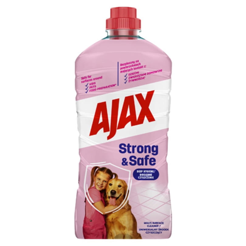 AJAX Strong & Safe 1L płyn uniwersalny