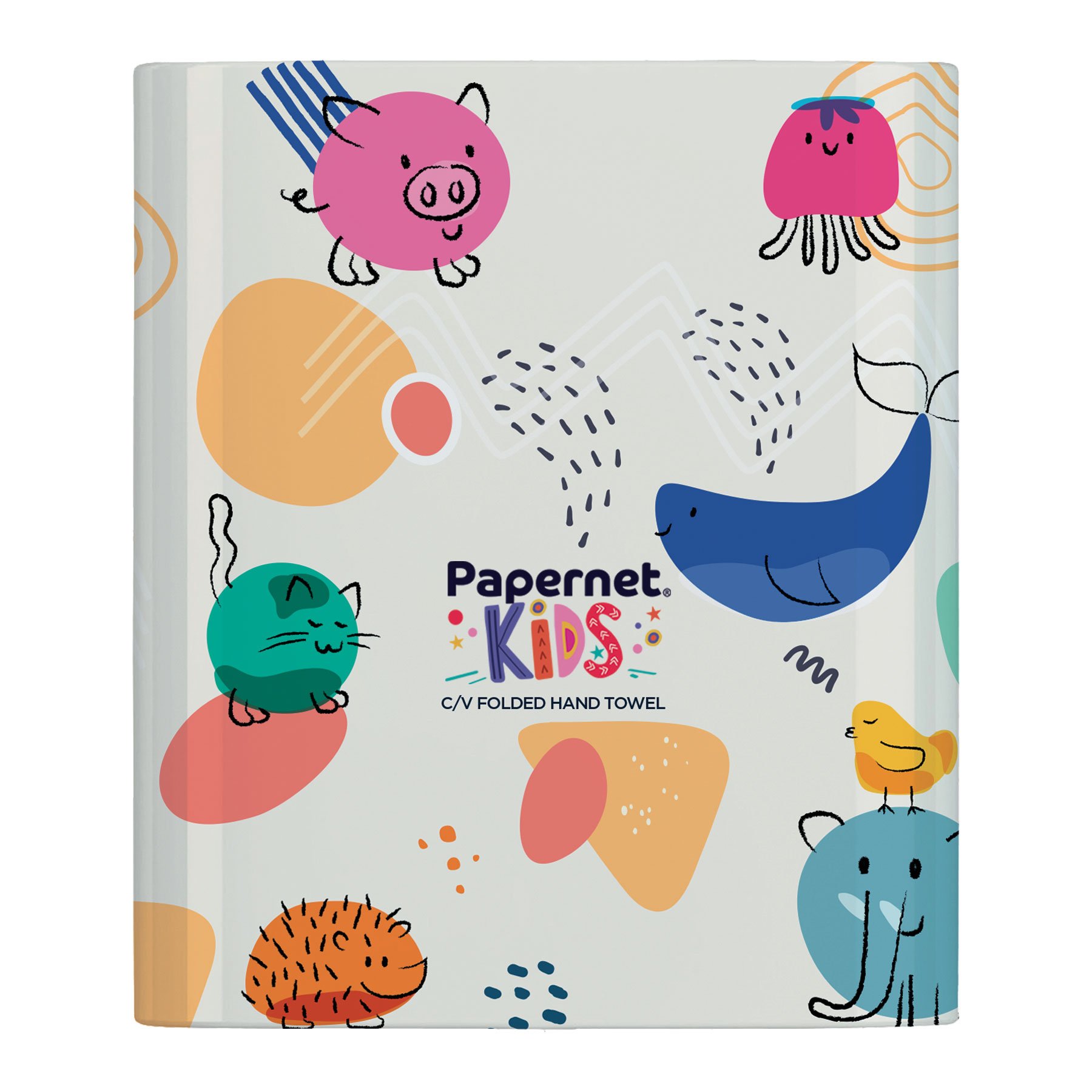 Papernet Kids "ZWIERZĄTKA" dozownik do ręczników składanych typu V