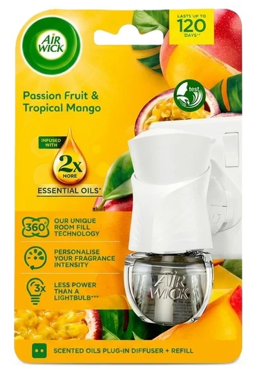 AIR WICK Electric urządzenie + wkład Marakuja & Egzotyczne Mango 19ml